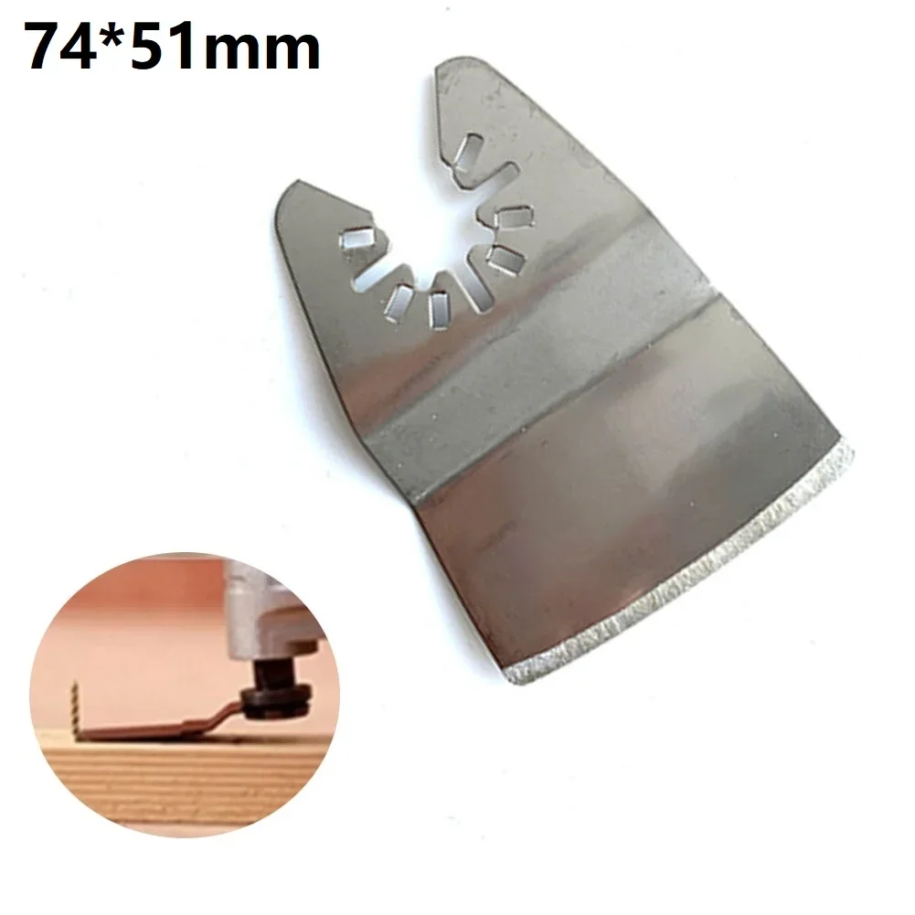 74*51mm Multifunctionele Zaagbladen Oscillerende Quick Release Cutter Accessoires Nozzles Voor Vernieuwer