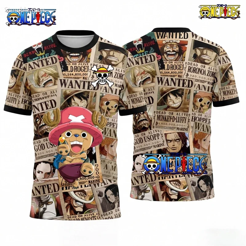 Men's Casual One Piece T-Shirt Nami Beauty Print Boys Clothes Girls Short Sleeve Men Jersey Breathable Street Style