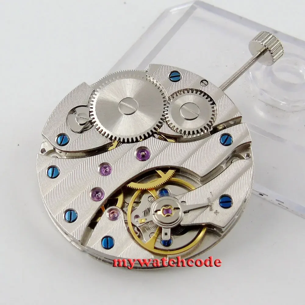 17 Jewels 6497 Mechanical Hand Winding Vitage Mens Watch Movement