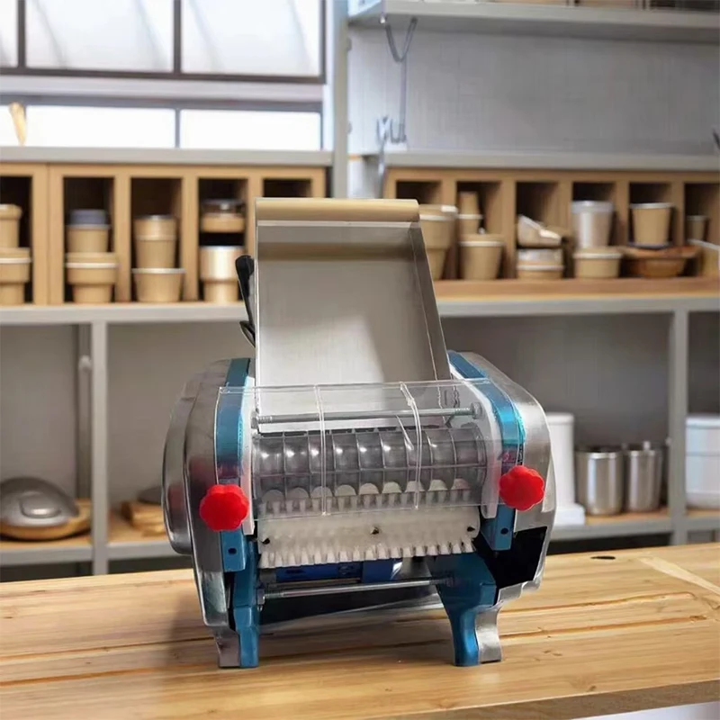 Pequeña máquina de fideos de arroz, prensa eléctrica para fideos, cortadora de fideos, máquina para hacer masa