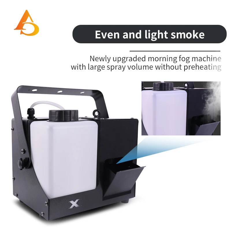 Imagem -03 - Dmx Fogger para Palco e Casamento Stage Fogger Film Crew Forest Mist Effect Atomizing Liquid 500w dj Novo