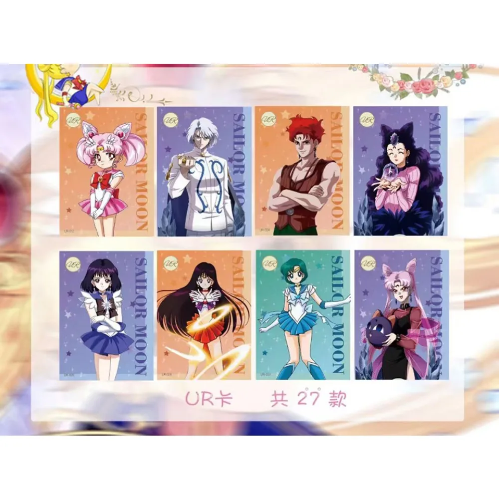 مجموعة بطاقات بحار القمر المشجعين مثل التحول السحري الكلاسيكي شخصية أنيمي ميزونو عامي هينو ري بطاقة إبداعية هدية ممتعة #3