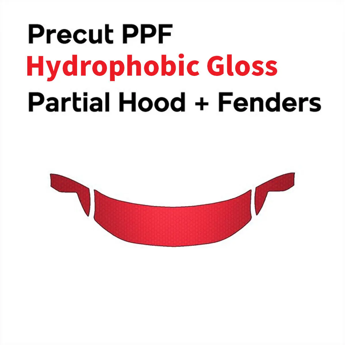 

Partial Hood Fenders Mirrors PreCut PPF Paint Protection Film Clear Bra for Mitsubishi Outlander 2016-2018