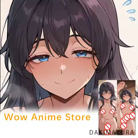 Dakimakura Cover Kaoruko Waguri Kaoru Hana Wa Rin A Saku Nsfw Futa Anime Double-Sided Print Pillowcase Life-Size Body Pillow