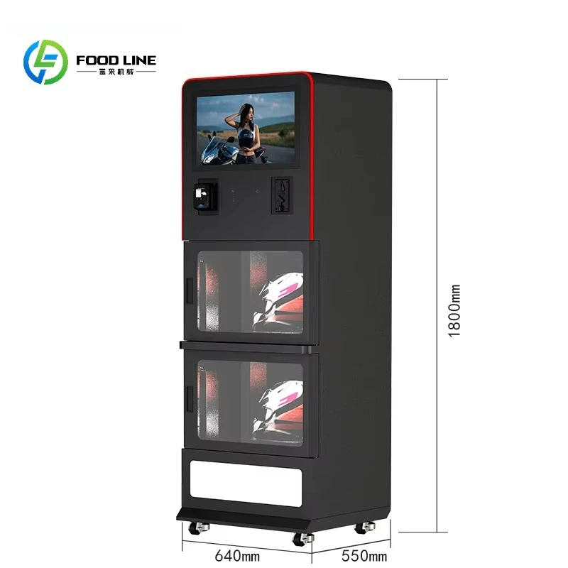 الذاتي التلقائي ركوب دراجة نارية دراجة نارية خوذة تعقيم البخار Vendo خوذة آلة بيع التنظيف #6