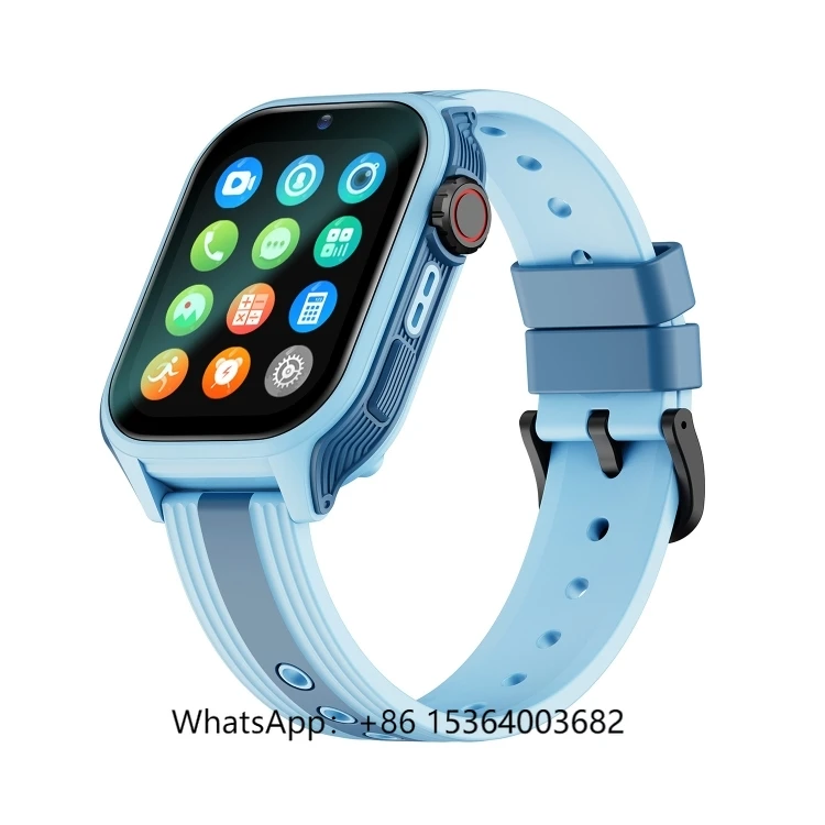 TJXL-LEMFO K36 1.83 بوصة IPX7 ساعة ذكية رياضية للأطفال مع مكالمة فيديو نظام تحديد المواقع واي فاي-يدعم إشعار رسالة iOS-5 مخزون يومي #1