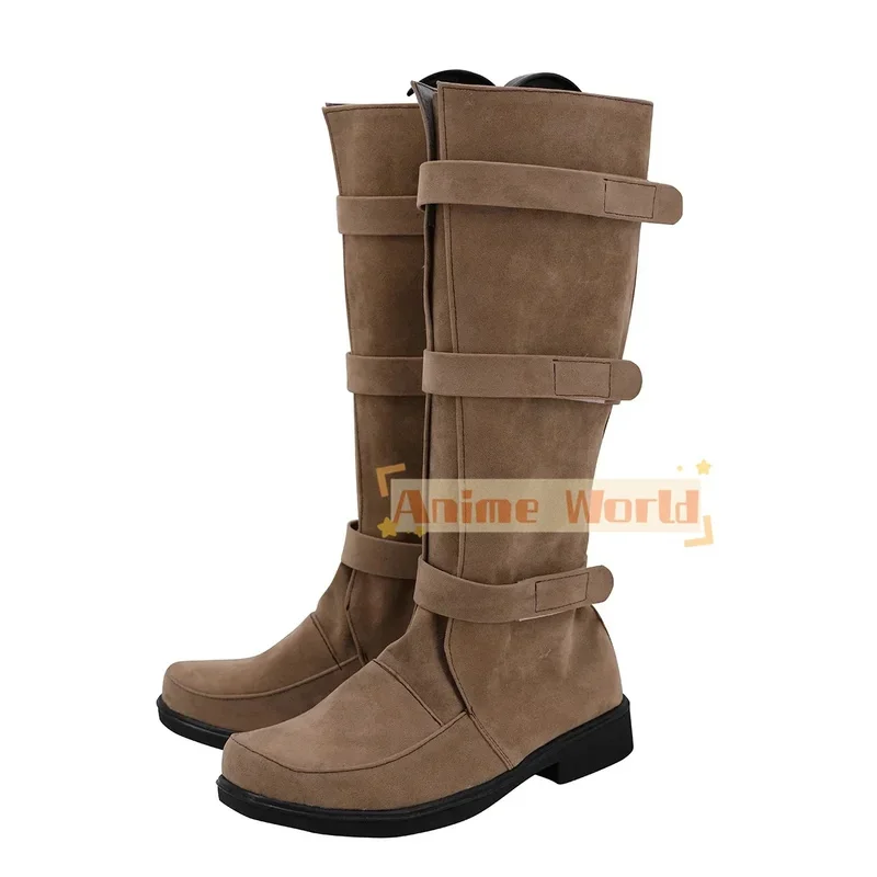 

Сапоги для косплея Люка Скайуокера 2025 11, кожаная обувь на заказ, любой размер для мужчин и женщин