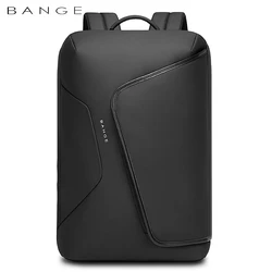 BANGE Business Backpack Men Luxury Waterproof School Laptop Backpacks Travel Bag Aesthetic Backpack Fashion