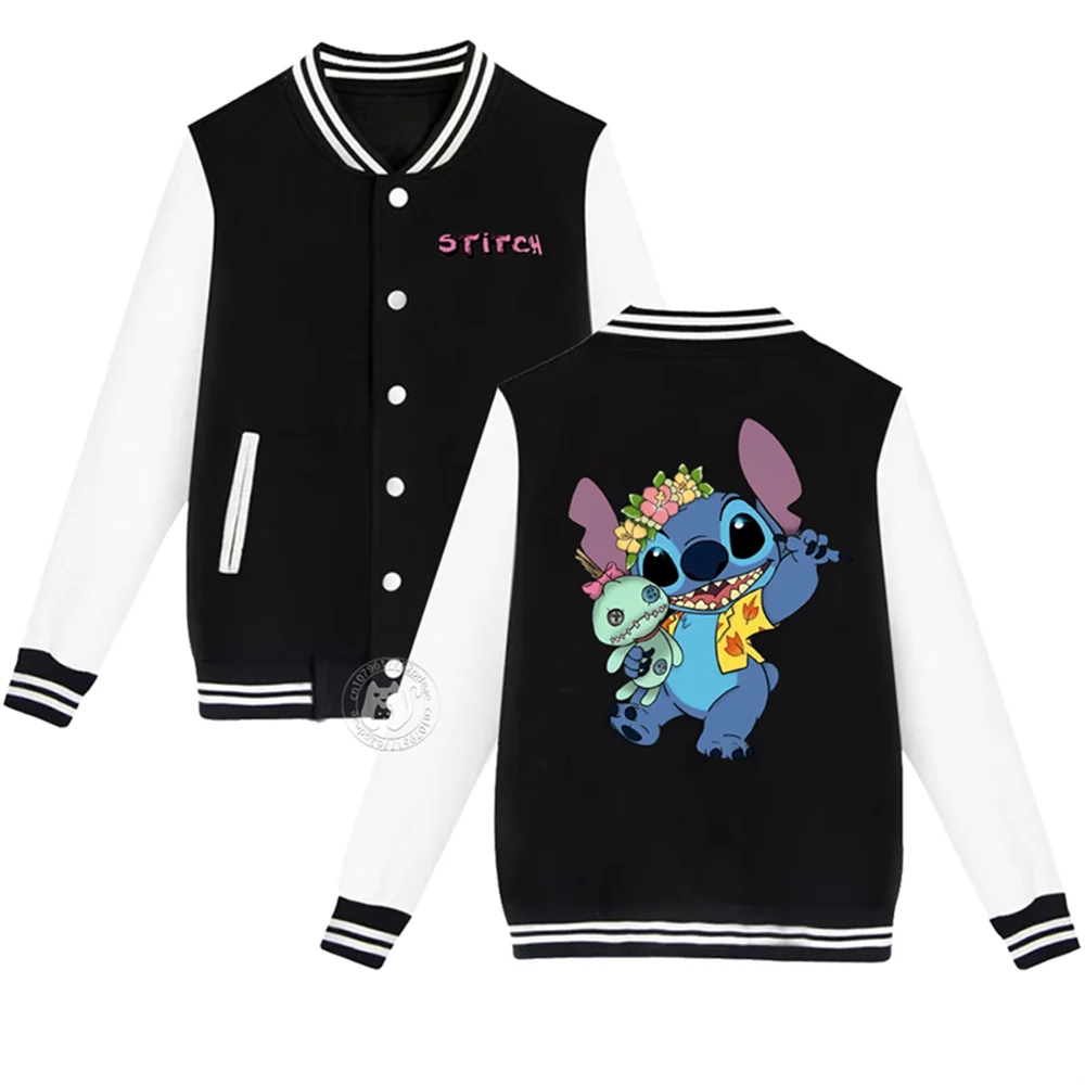 

Disney Kids Fall/Winter Steedy & Ugly Wench Printed 2-14 year old Boys Girls Thick warm Coat Youth baseball uniform