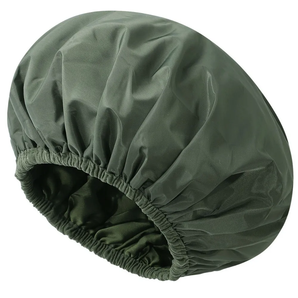 Nouveau bonnet de douche imperméable doublé satin réutilisable, double couche, imprimé floral, pour la baignade et l'utilisation en salon