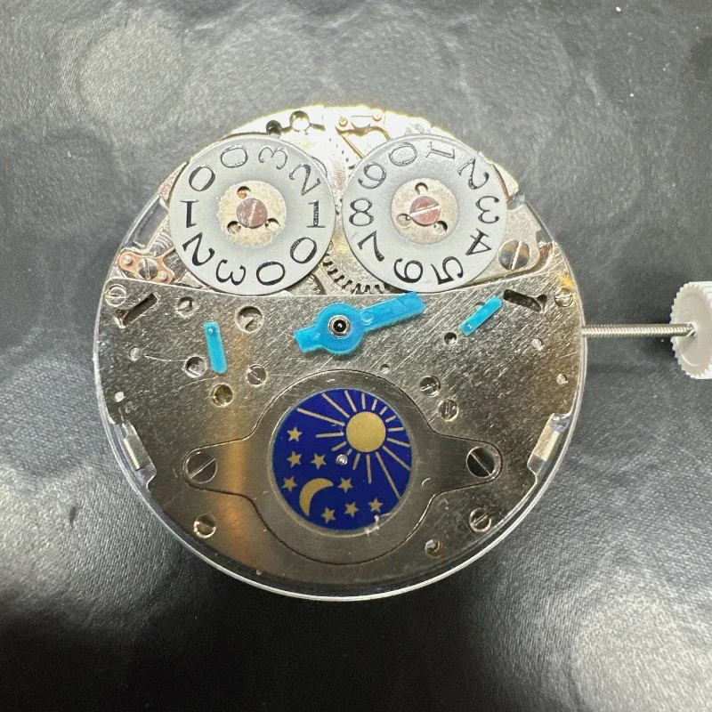 Watch accessories: Six-pin movement LB20 12 o'clock large calendar 6 o'clock moon phase stars domestic movement