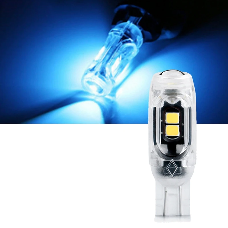 Led Steering Light Bulb License Plate Light T10 2835 3030 5Smd LED Highlight 5W5 Non-Polar Decoding Strobe Width Lamp Parts