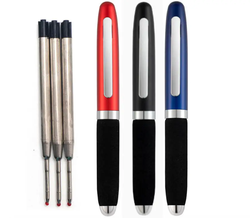 3 قطعة/الوحدة الإبداعية قلم حبر جاف صغير قصير الحجم 112 مللي متر Kawaii الكرة القلم الكتابة جيب القلم لمكتب مدرسة لوازم مكتبية