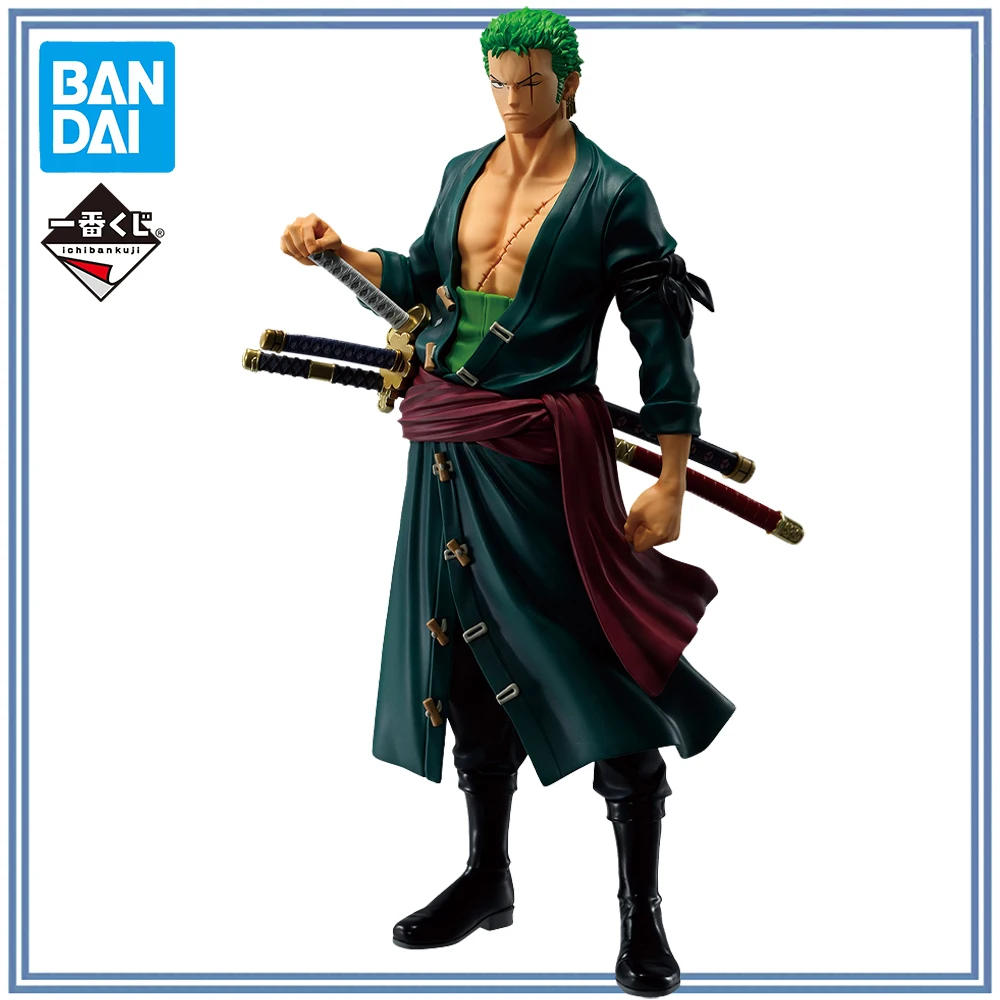 

100%Original in Stock Bandai Spirits Ichiban Kuji Masterlise One Piece Roronoa Zoro Anime Figure Model Toys Decoration Gift