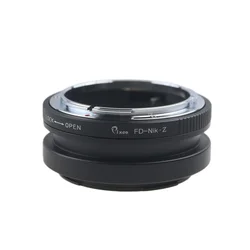 Pixco Mount Adapter Ring for Canon FD Lens to Nikon Z Camera with Infinity Focus Compatible with Z6III Zf Z9