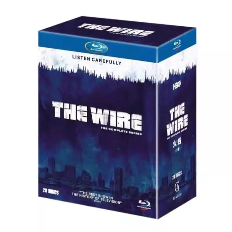 

The Wire: The Complete Series Seasons 1–5 Blu-ray Box Set 20 Discs