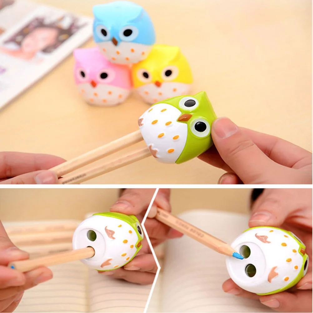 

8Pcs Portable Pencil Sharpeners Handheld Manual Sharpener Creative Small Size School Office Tools Manual Pencil Sharpener