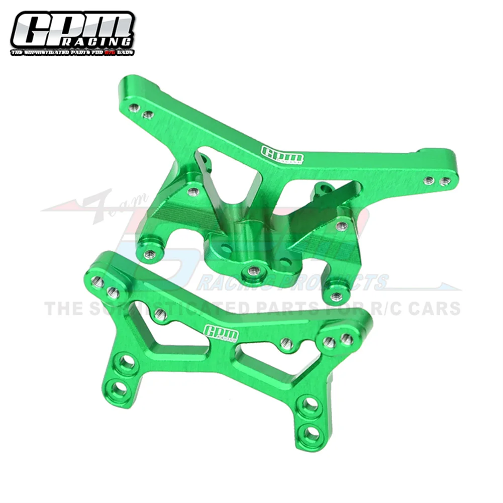 GPM 7075 Alloy Front & Rear Shock Tower Set For LOSI 1/24 Micro-B 2WD Buggy