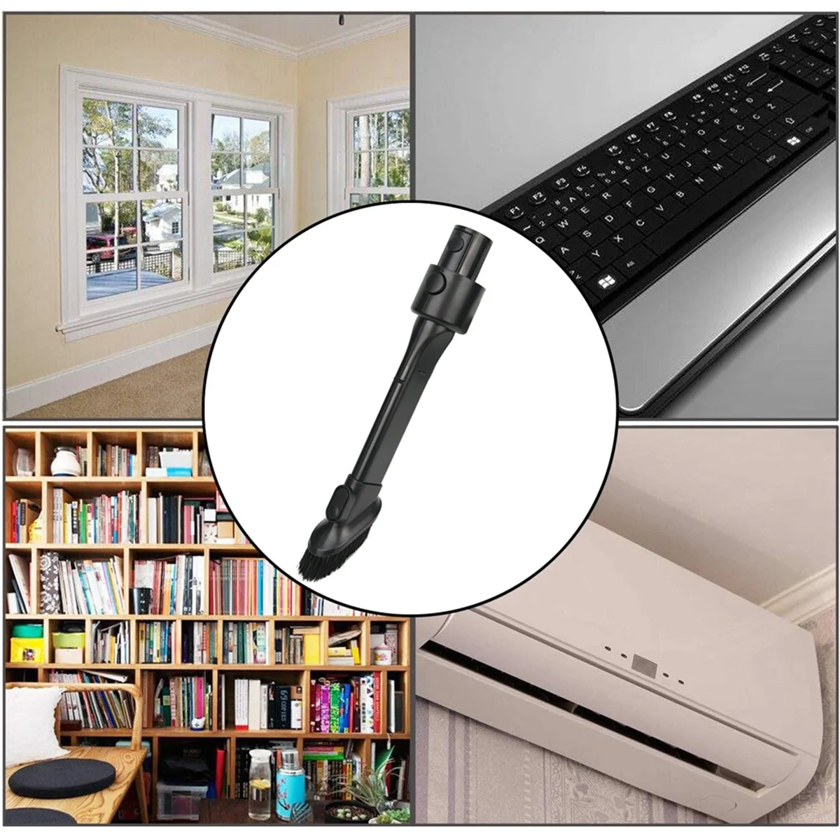 Reemplazo de cepillo de boquilla 2 en 1 para aspiradora M17K para Dreame V8, V9, V10, V11, V12, T10, T20, T30