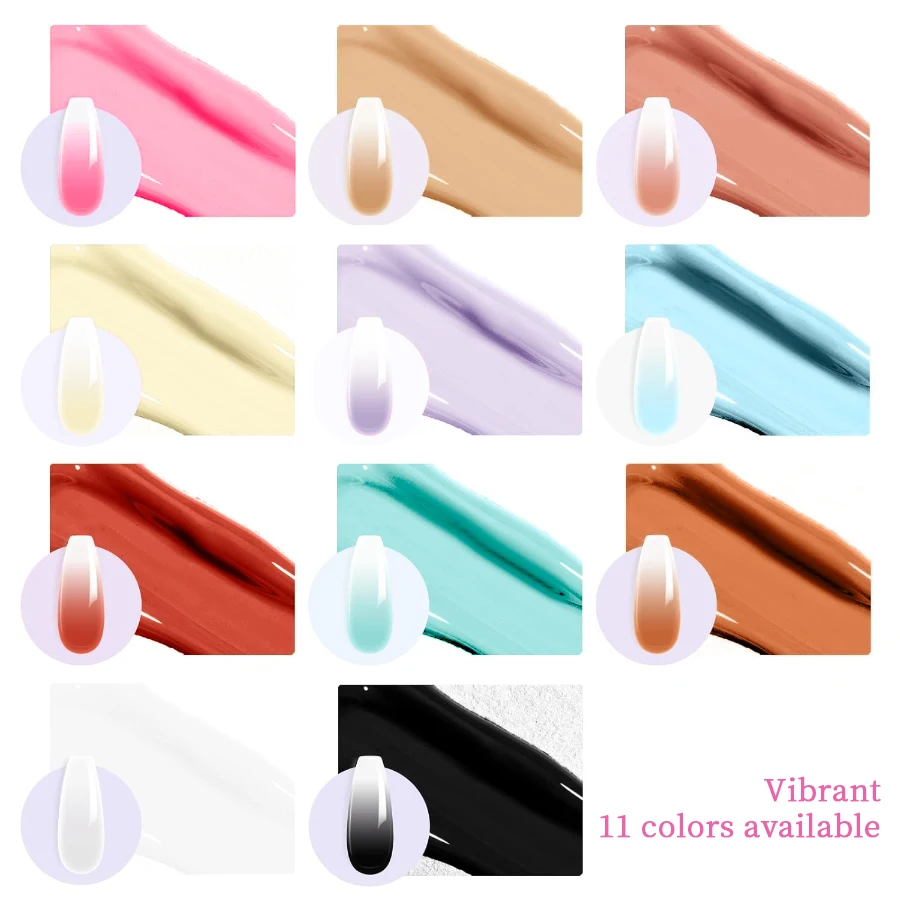 Rs nail 5g gel sólido unha polonês efeito gradiente 11 cores pintura da arte do prego gel embeber fora led uv verniz salão de beleza diy manicure
