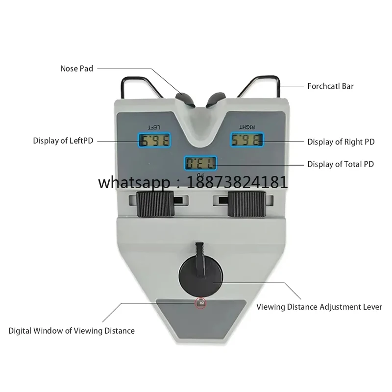 

Ophthalmic Optical Digital PD Meter Optometry Puilp Distance Meter LY-9C