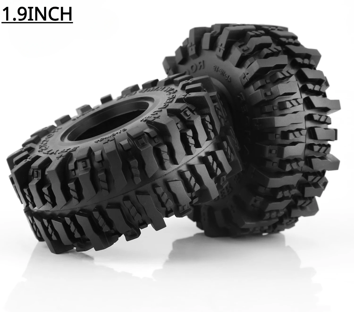 

1.9 inch RC Car Tire for 1/10 Crawler Car TRX4 Ruitai D90 AXIAL Flame Tire R142 90046 Traxxas Trx6 D12 Upgrade Accessories