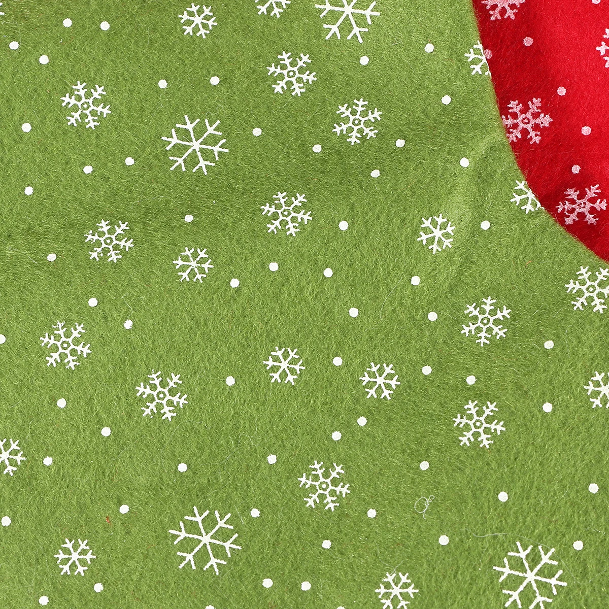 

6pcs 7 Inches Christmas Stockings For Fireplace Hanging Holiday Decorations Red Green Pattern Gift Socks Bags Non-Woven