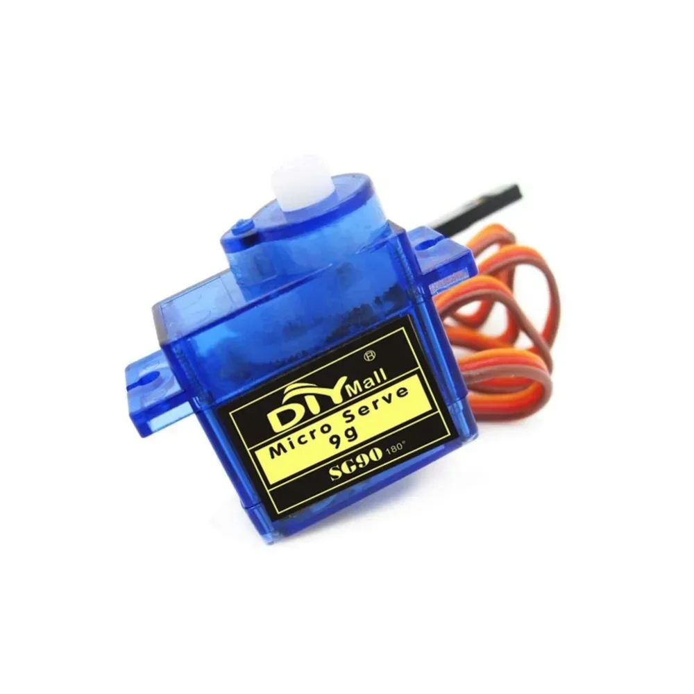 4 pz Micro Servo Analogico SG90 9g Leggero Mini Piccoli Servi Kit Motoriduttore In Metallo 180 Gradi per Arduino RC Auto Aereo Robot