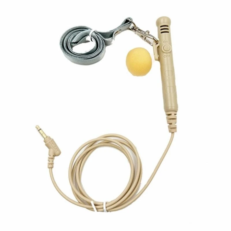 DXAB Dynamic Neck Microphone يعزز ميكروفون جولات الصوت مع غطاء الرغوة 1M كابل