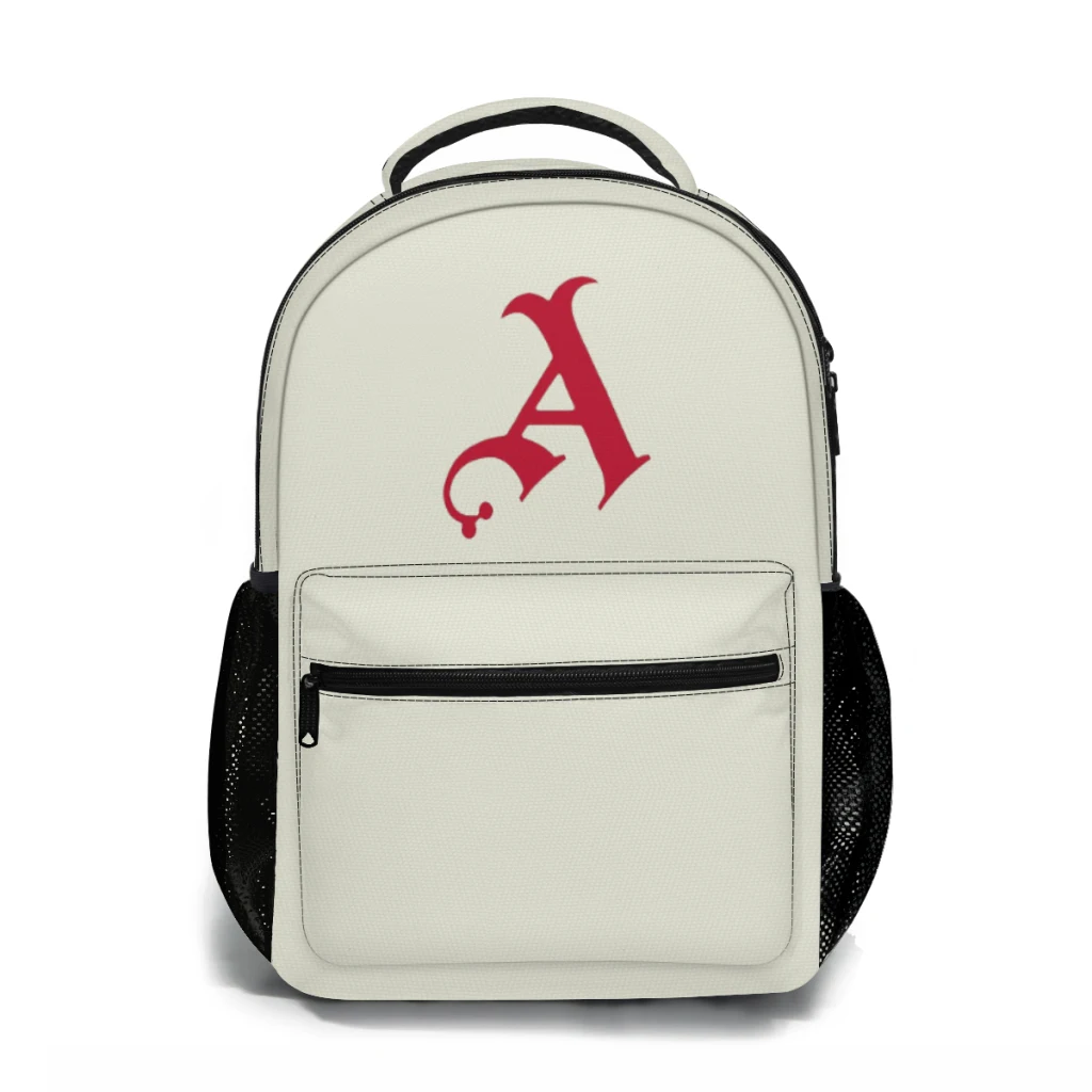 New Fashionable  A is for Arsenal_K8VQD5 Backpack Bag Large Capacity Trendy Book Bag Multi-pockets Adjustable 17inch