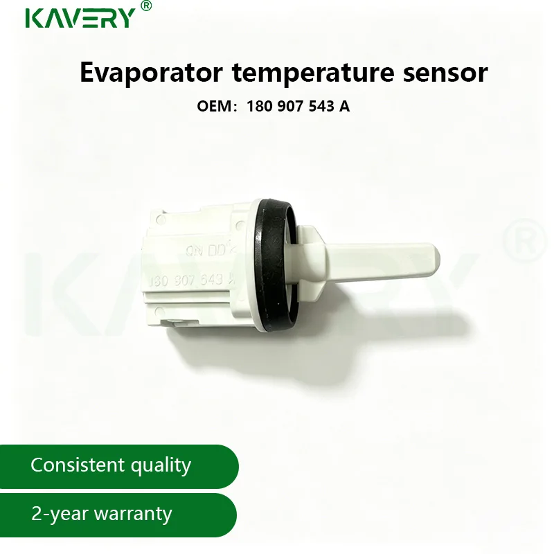 Sensor de Temperatura do Evaporador para Jetta Golf MK6, Caddy, Beetle, EOS, Passat, A4, S4, Q7, TT - 1 Peça (1K0907543A, 180907543A)