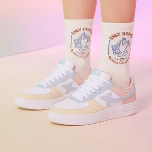 XTEP Women Skate Shoes Damen Frühling Anti -Slip White Wanderschuhe Schwarze Haltbarkeit Tennis Gennis 881218319851 6 Hauptverkäufe Fretoo - №3