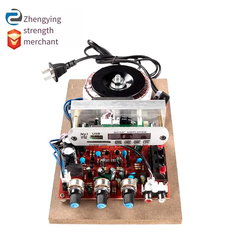 Household High-power Amplifier Board 220V DIY Modified USB Bluetooth HIFI Grade Lossless Fever Professional Amplifier Board