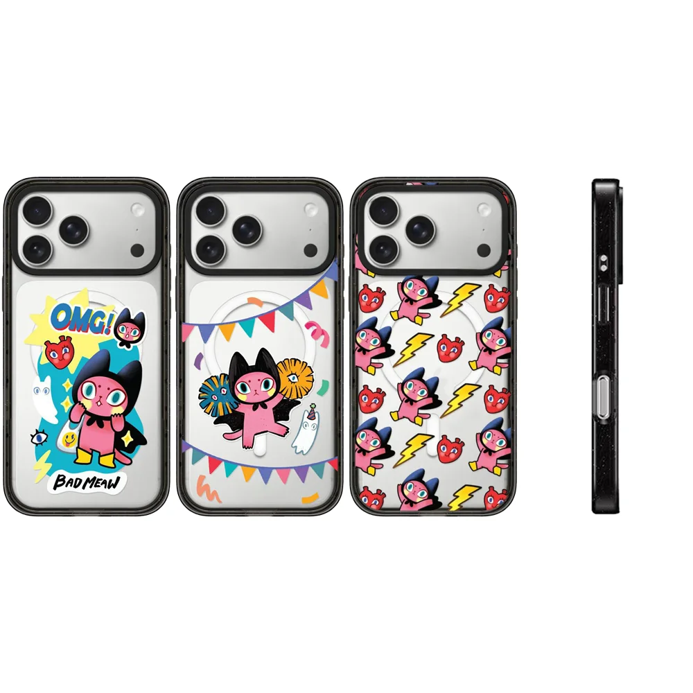 

Happy Celebration Cartoon Acrylic Magnetic Phone Case Cover for IPhone 12 13 14 15 16 17 Pro Max Case for IPhone 17 Air