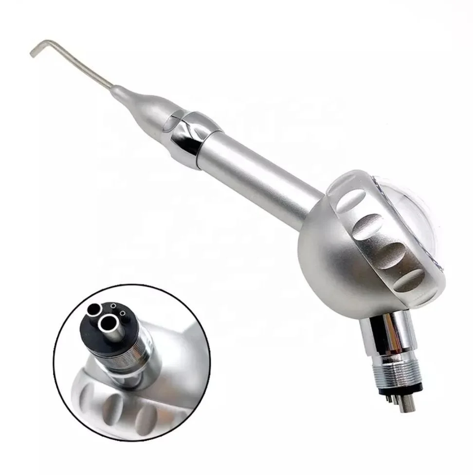 

Durable 2-hole Air Polisher Abrasion Sandblasting Teeth Polishing Air Prophy Unit for Teeth Cleaning Whitening