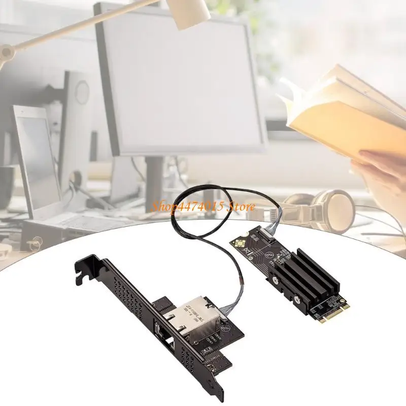 

K1AA Высокая скорость M.2 B+M Ключ к 10G RJ45 порт Ethernet Adapter Card Adapter