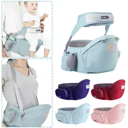 Baby Carrier Cotton Baby Holder Taille Kruk Carrier Baby Sling Bebe Hip Carrier Kids Hip Seat Baby Wandelaars Tas Front houder Wra