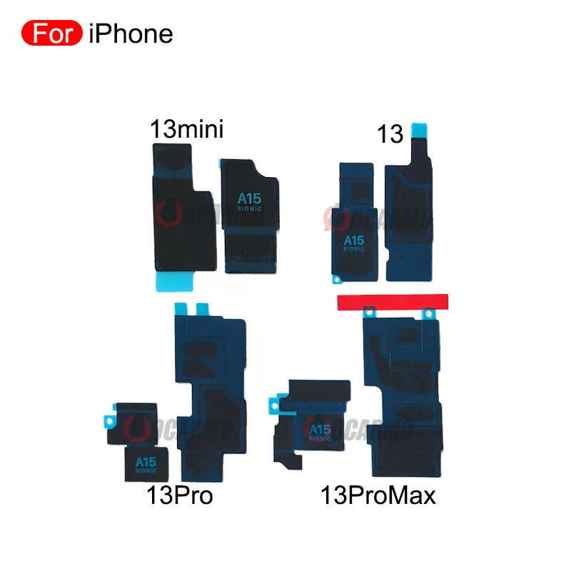 5Pcs Motherboard Thermal Conductivity Graphite Paper Heat Dissipation Sticker For iPhone 13 Pro Max 13 Mini Replacement Part