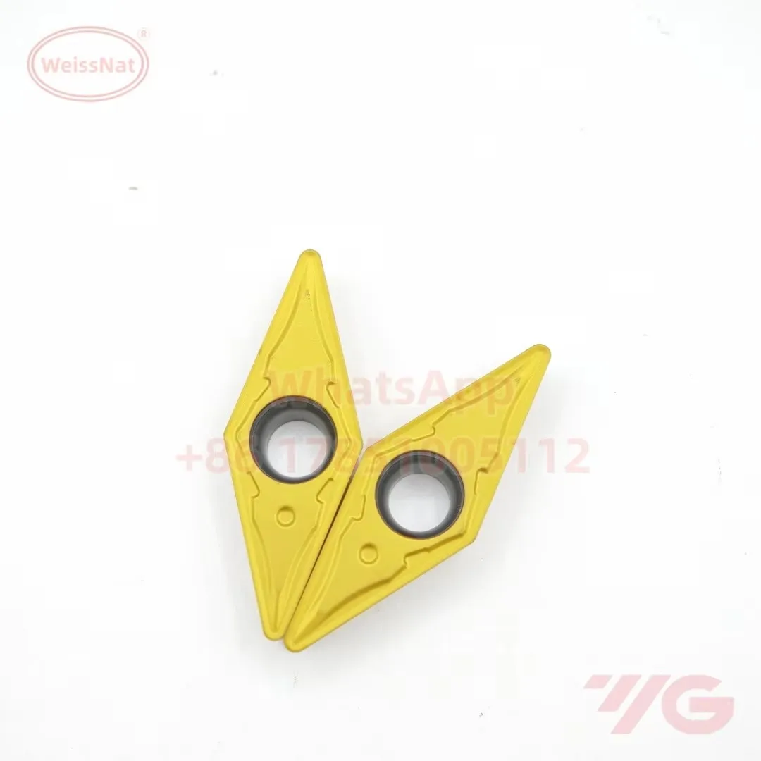 YG-1 50pcs VCMT160408 VCMT160404-UG YG801 Carbide Insert VCMT Inserts - view 5