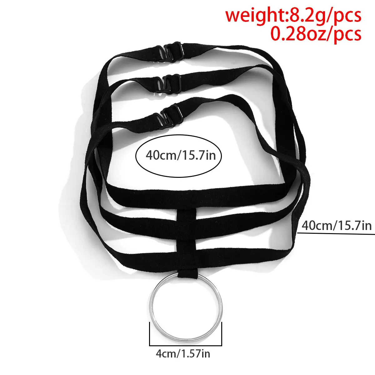 قلادة سوداء قوطية للنساء قلادة قلادة دائرية كبيرة قلادة قلادة اكسسوارات هالووين