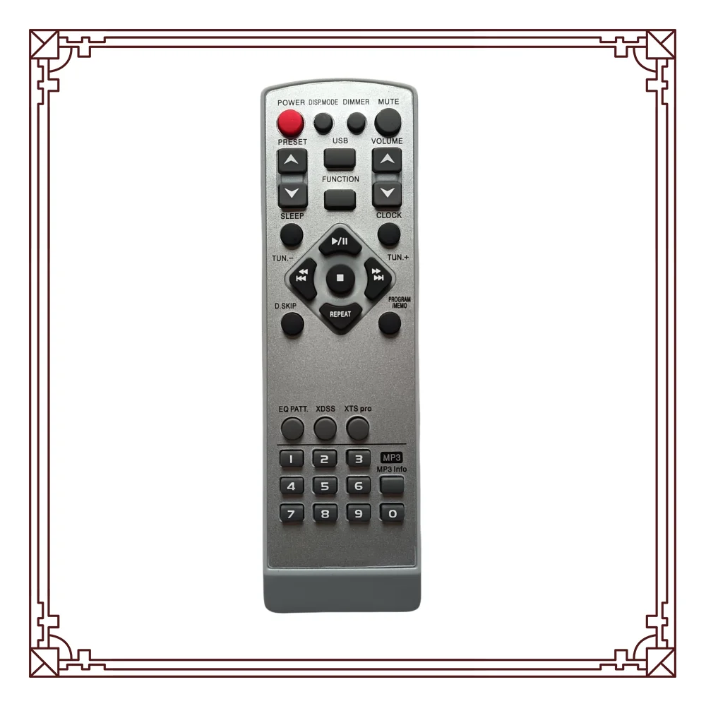 Новый Сменный пульт дистанционного управления, подходит для микро аудиосистемы 6710CMAQ05E, фотосессия A, 6710CMAQ05B