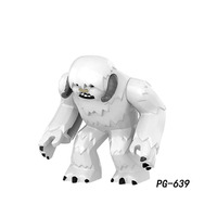 Anime character DY640DY641WM2786 children's toy snow monster Franky eagle eye assembled building block toy