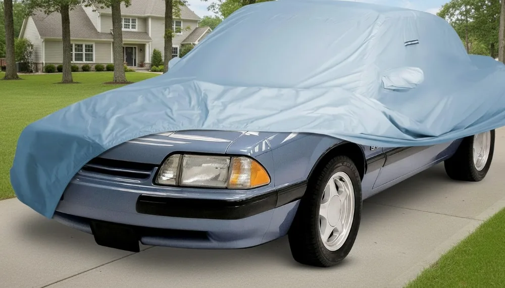 

Premium Car Cover for 1979-2004 Ford Mustang Models - Waterproof All-Weather Protection with UV Defense