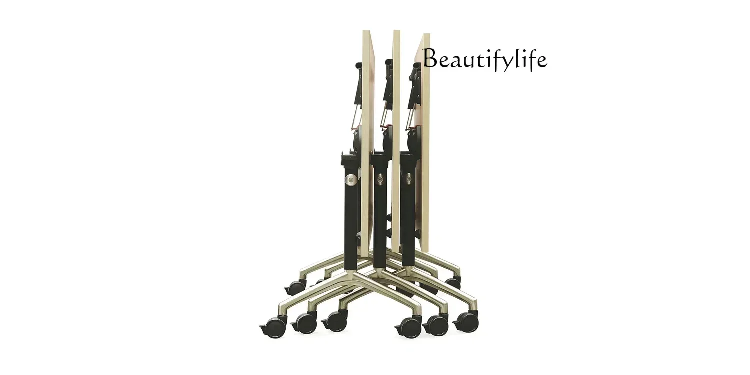 BJ Büromöbel, klein, tragbar, zusammenklappbar, für Besprechungsräume, bewegliches Trainingsbrett, Schreibtisch, groß