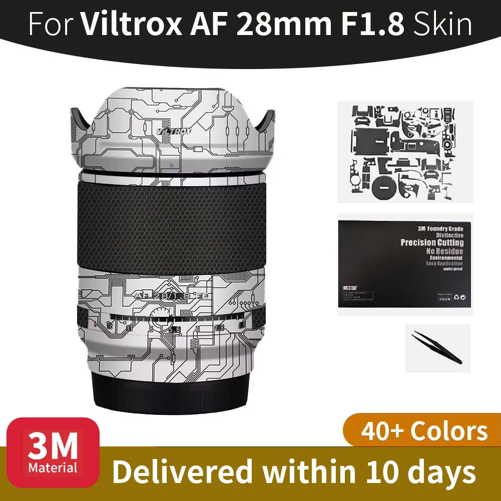 viltrox-28-ミリメートルソニースキン-viltrox-af-28-ミリメートル-f18-カメラレンズスキンアンチスクラッチカメラレンズステッカー保護フィルム