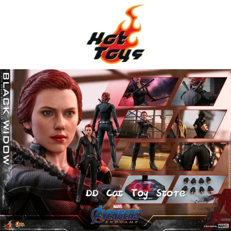 Genuine Hottoys Ht 1/6 Mms533 Avengers 4 Scarlett Black Widow 7.0 Action Figure Model Toys 1:6 Scale Collectible Doll Toy Gift