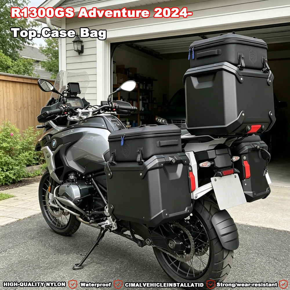 

100% Exact Fit For BMW R1300GS Adventure R 1300 ADV 2024 Motorcycle Top Case Inner Bag Waterproof Luggage Liner