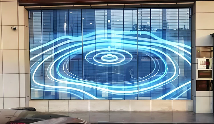 Display Screen High Refresh Rate Top-quality Indoor Video Full-color P2.6 6.25 Transparent LED Screen Shenzhen
