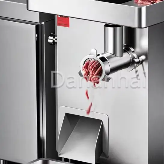 Stainless Steel Meat Mincer Cutter 90kg Body Weight Commercial Electric Meat Grinder For Catering Industry