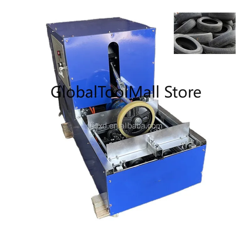 Double Blade Tire Sidewall Cutting Machine Small Tire Cutting Machine Scrap Tire Ring Cutting Machine